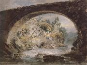 The bridge on the river William Turner